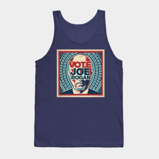 "Vote for Joe Rogan President Illustration Tank Top